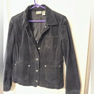 Chico’s Black Corduroy Jacket